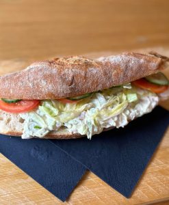 Baguette rustiek beenhamsalade